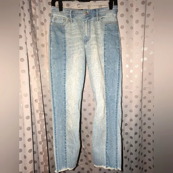Hollister Boyfriend High-Rise Jeans 👖 3 w 26 - Picture 2 of 12